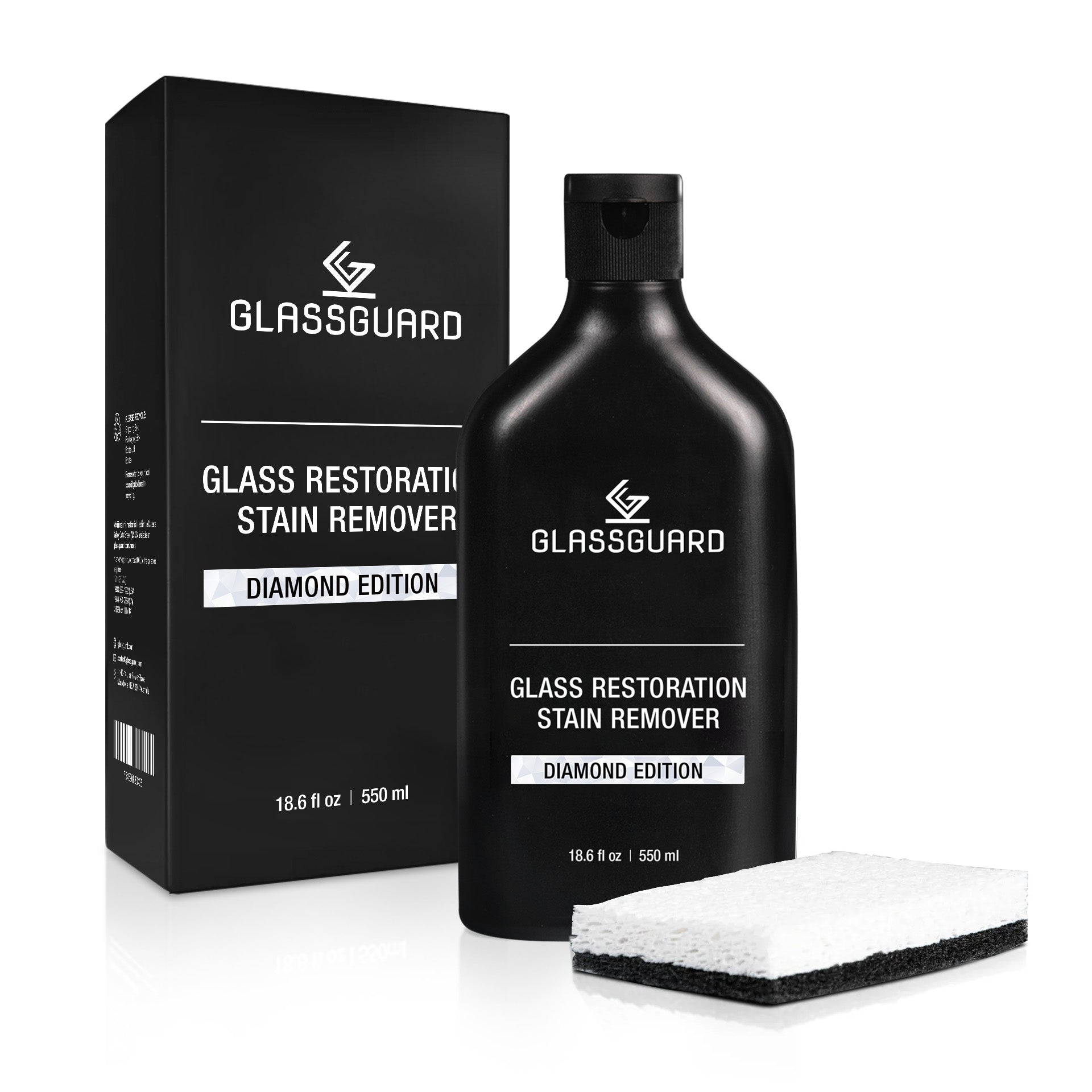 GLASSGUARD™ Glass Restoration Stain Remover Diamond Edition